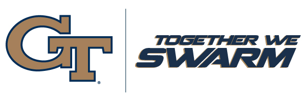 Georgia Tech Together We Swarm Logo